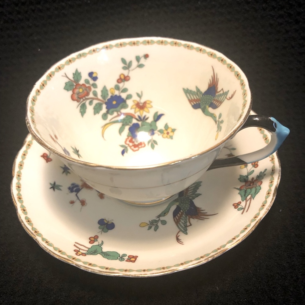 Stunning Tuscan China Cup & Saucer